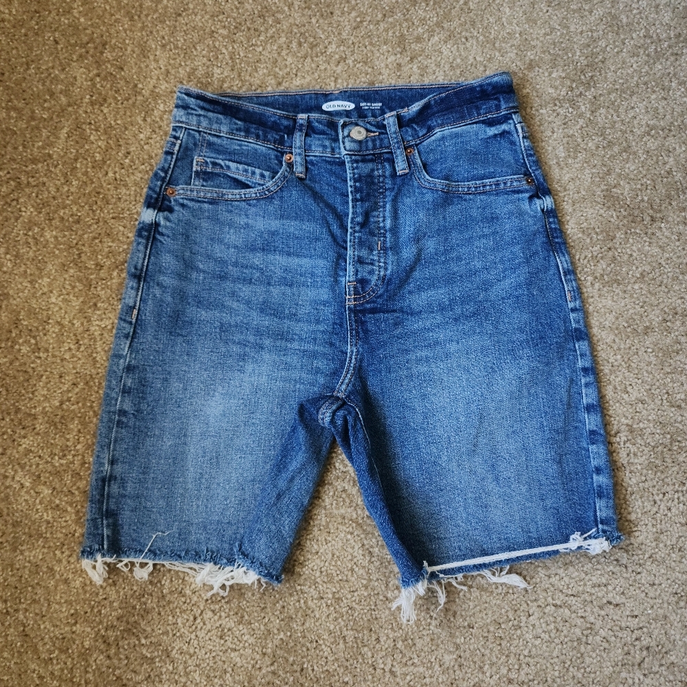 Old Navy Sky Hi Shorts EXTRA HIGH RISE size 4